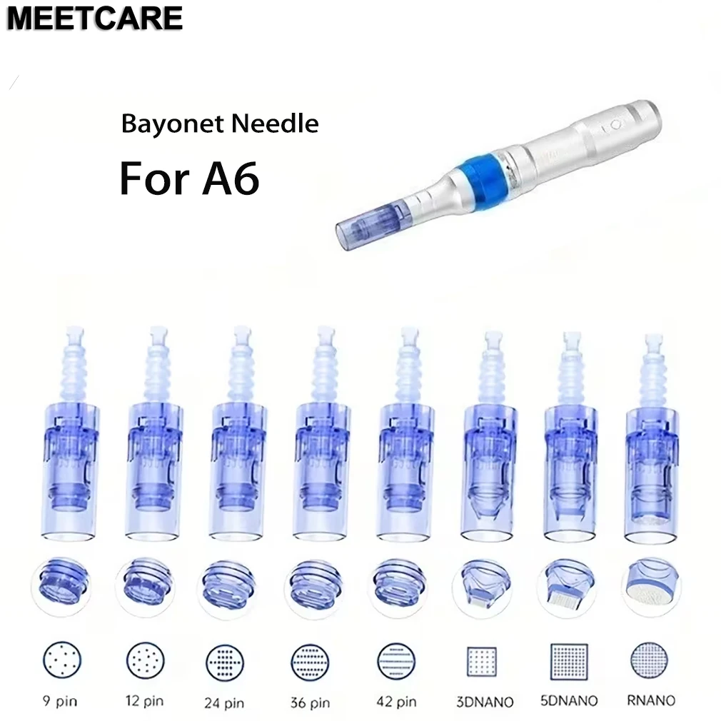 50-100-pecas-cartucho-de-agulhas-a6-para-caneta-derma-de-microagulhamento-a6-ponta-de-substituicao-9pin-12pin-24pin-36pin-42pin-redondo-nano-ferramenta-3d-5d