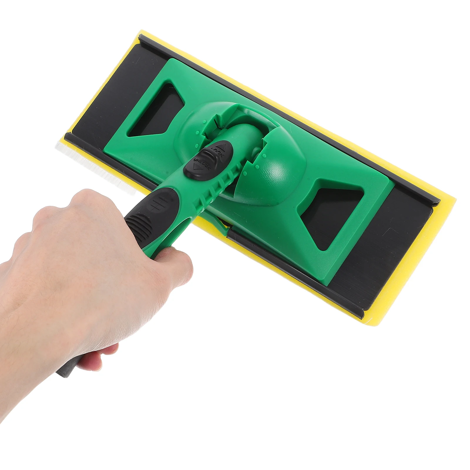 

9 Inch Paddle Brush Ergonomic Handle Floor Wall Paint Brush Ceiling Painting Large Surface Smooth Application