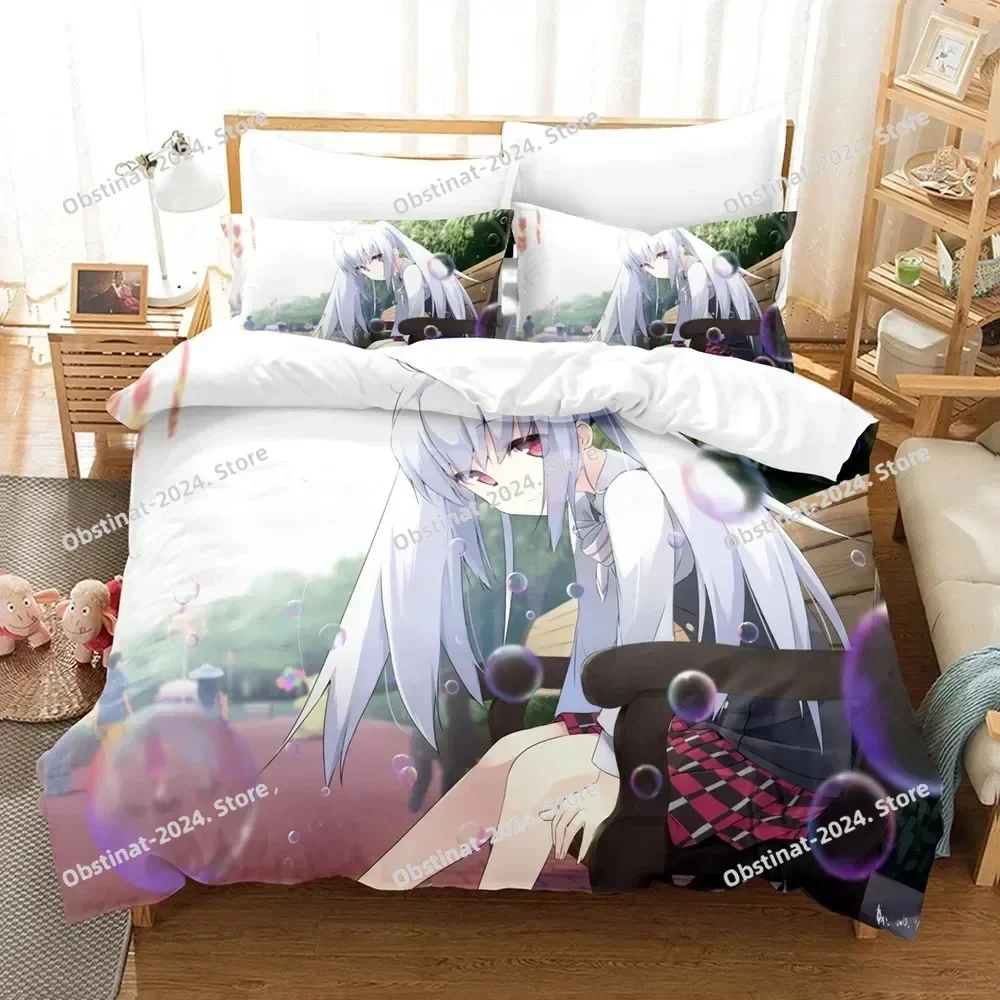 Anime Plastic Memories Isla Bedding Set Printed Bed Set With Pillowcase Bed Duvet Cover Soft Single Double Queen Super King Size