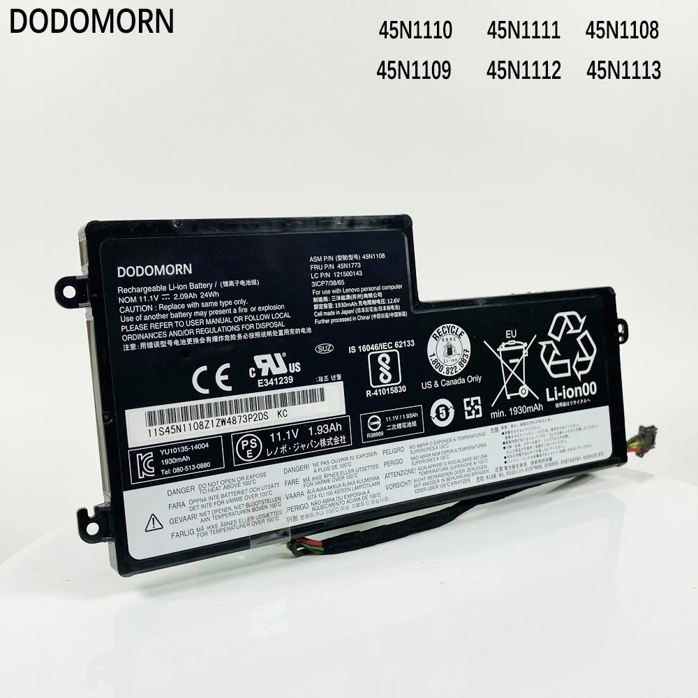 DODOMORN в наличии, новый аккумулятор 45N1110 для Lenovo ThinkPad T440 T440S T450 T450S X240 X240S X250 X260 X270 L450 45N1111 45N1112 DODOMORN в наличии, новый аккумулятор 45N1110 для Lenovo ThinkPad T440 T440S T450 T450S X240 X240S X250 X260 X270 L450 45N1111 45N1112