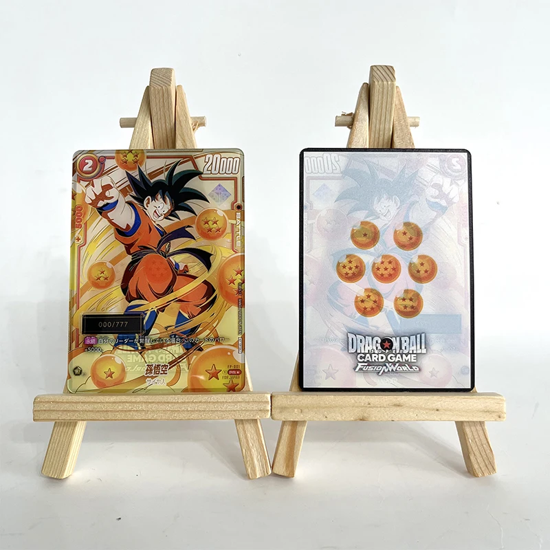 ONE PIECE Anime Characters Monkey D. Luffy Son Goku DIY Homemade Acrylic Collection Card Game Toys Christmas Birthday Gift