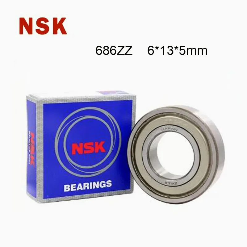 

Origin Japan NSK 686ZZ Bearing 5/10PCS 6x13x5 mm ABEC-7 Hobby Electric RC Car Truck 686-2ZZ Ball Bearings 686ZZ Metal Sealed