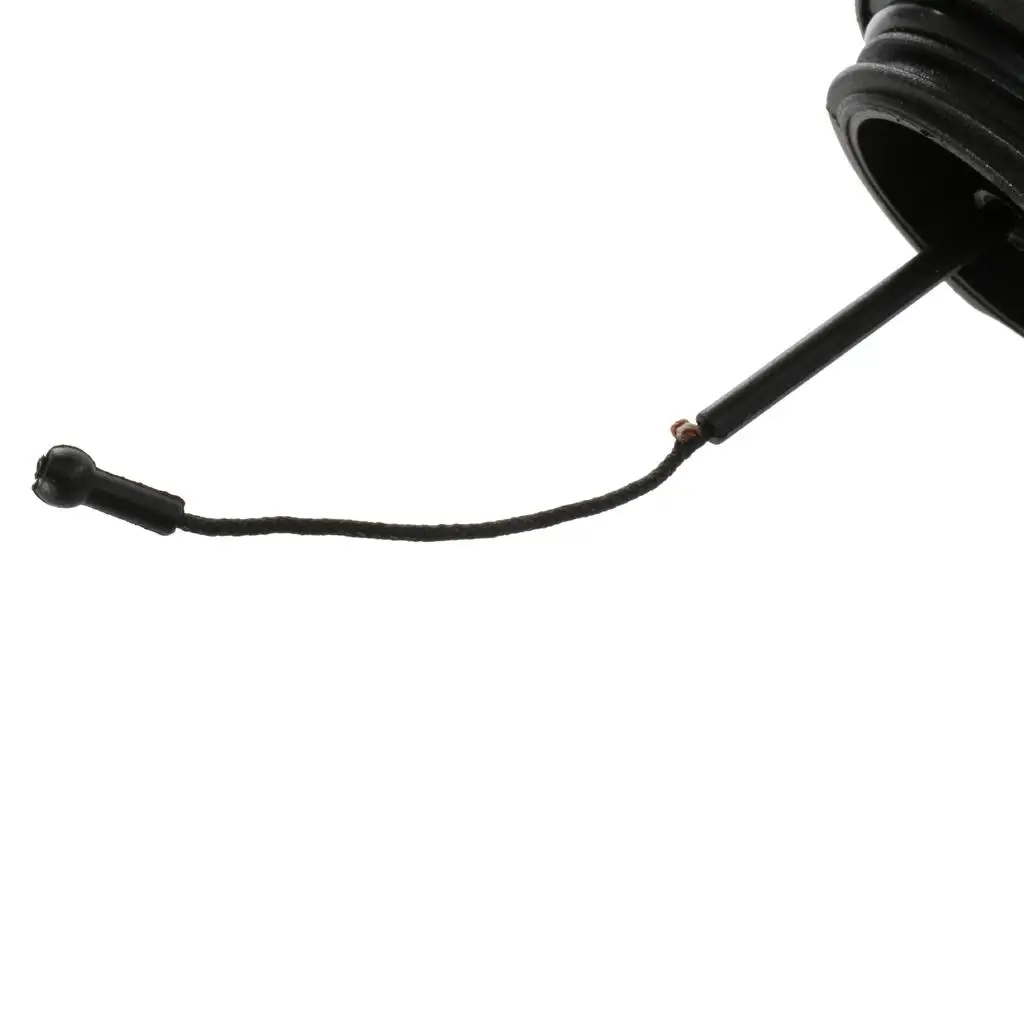 Replacement Chainsaw Fuel Cap Plastic Oil Cap Black 5x4cm Easy Install for MS660 066 064 640 Gas Chainsaw Workshop Use