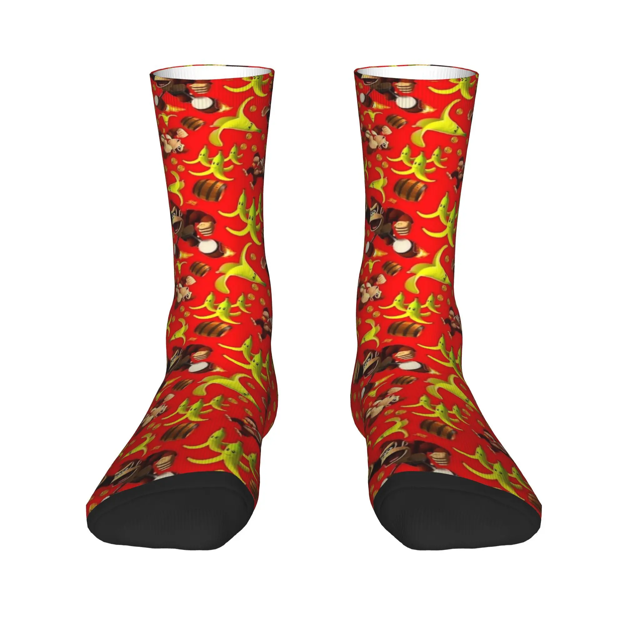 جوارب Monkey King King جوارب كورية للزوجين جوارب ناعمة قابلة للتنفس تصميم رياضي للجري في الشتاء جوارب مضادة للانزلاق فكرة هدية