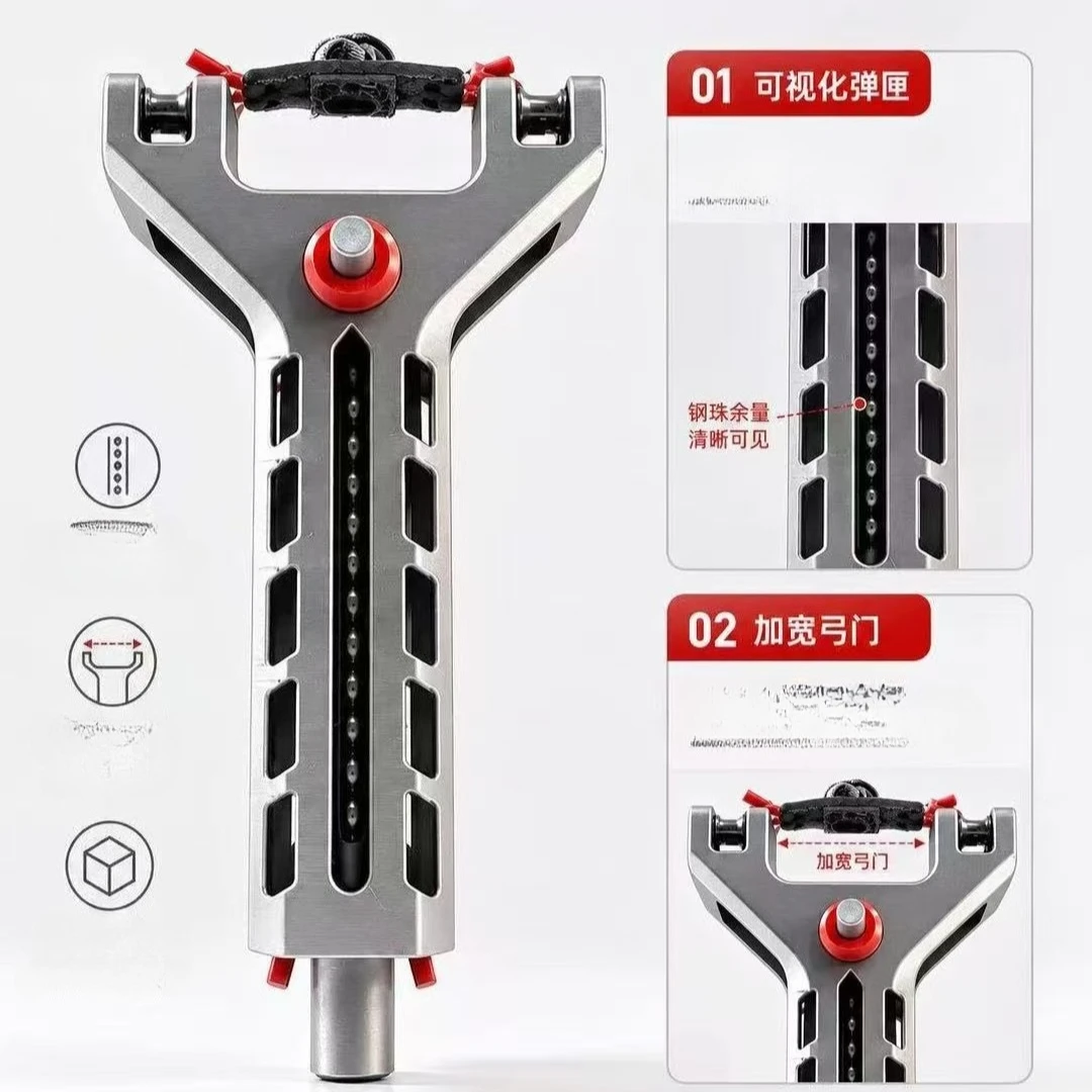 Outdoor Camping Tool Parts 3D Printing Automatic Continuous Magnetic Suction Rubber Band Portable and Fast