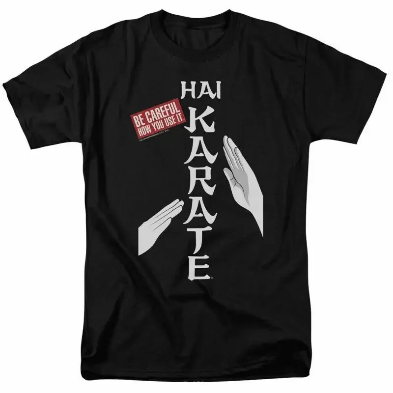Hai Karate Be Careful T Shirt Mens Licensed After Shave Cologne Black