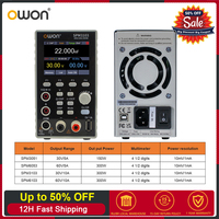 OWON DC Power Supply SPM Programmable Digital Voltage Regulator Switch 1CH With 4 1/2 digits Multimeter 2.8\