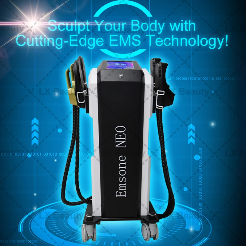 

2024 Newest 6500W Emsone Ems Body Slimming build muscle Weight lose RF 15 Tesla Muscle-stimulating Body Shaping Machine