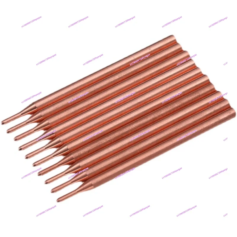3mm Purple Copper Aluminum Oxide Electrode Head 18650 Power Battery Double Head Spot Welding Needle