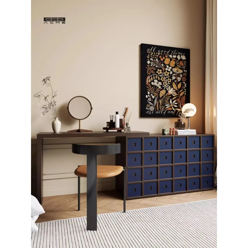 

Medieval style eight-bucket cabinet integrated dresser