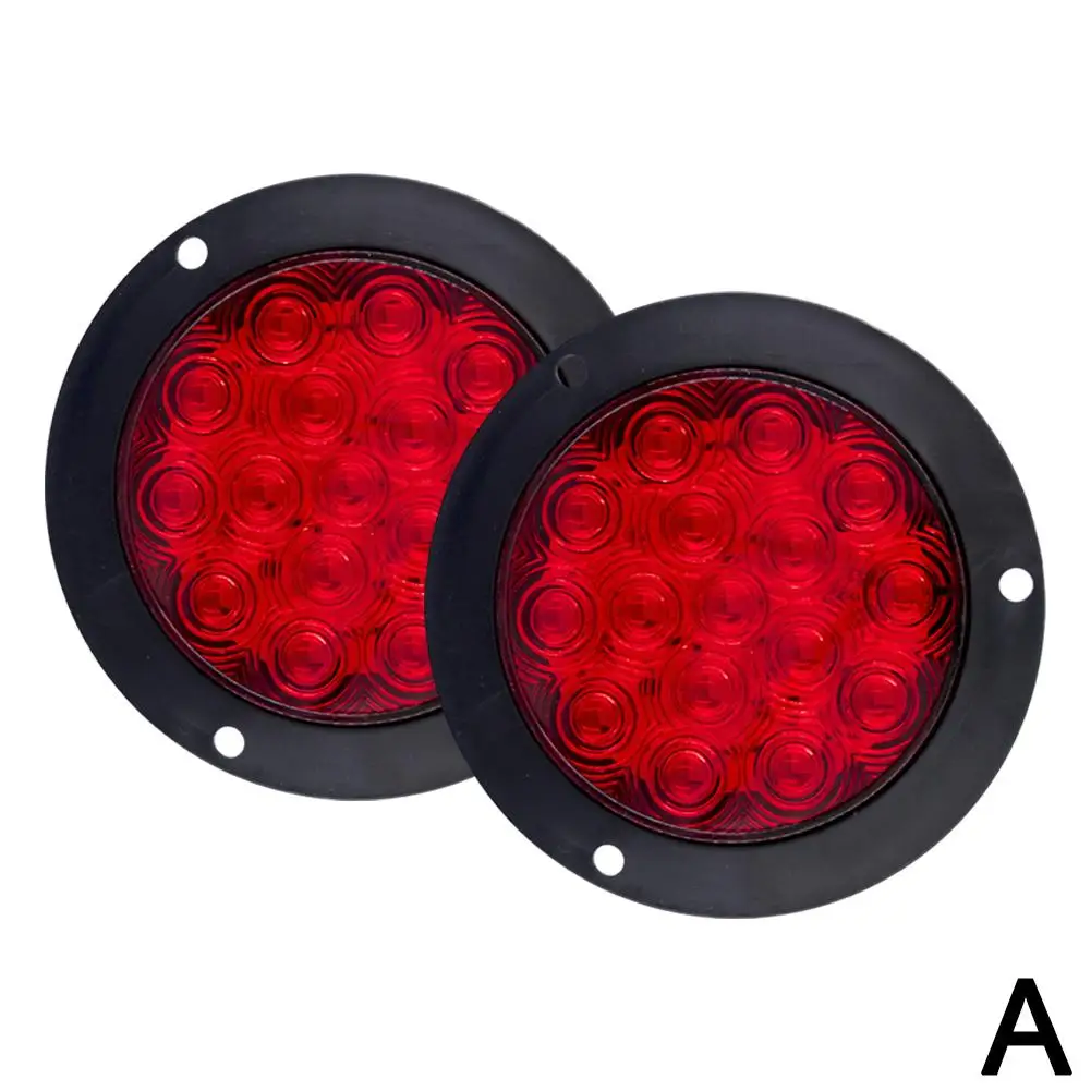 24v Car Truck Trailer Round Rear Tail Lights Turn Singal Light Brake Stop Side Marker Warning Lights For Truck Atv Traile 1 I5c9 image 6