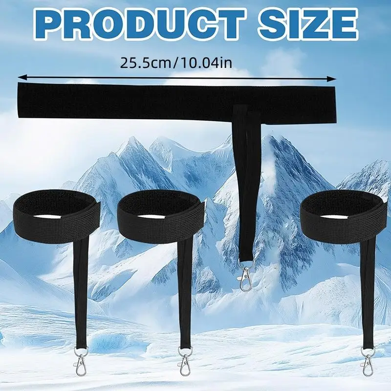 

Elastic Wrist Straps For Ski And Snowboard Gloves Adjustable Glove Lead Men Women Sport Skiing Safet-y Strap Hot