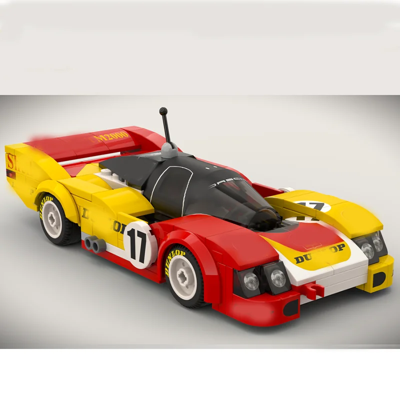 180 pezzi Nuovo modello di auto MOC ​ ​ Champions 9GO62C Le Mans Racing Road Raceway Modular Blocchi di costruzione per bambini Giocattoli Regalo