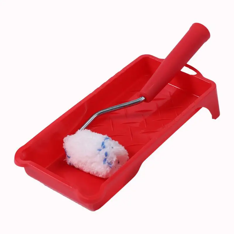 8Pcs/pack Roller Brush Set 2 Inch Paint Roller Set With 6 Sleeves For Even Coverage On Walls Trim and DIY Decoration