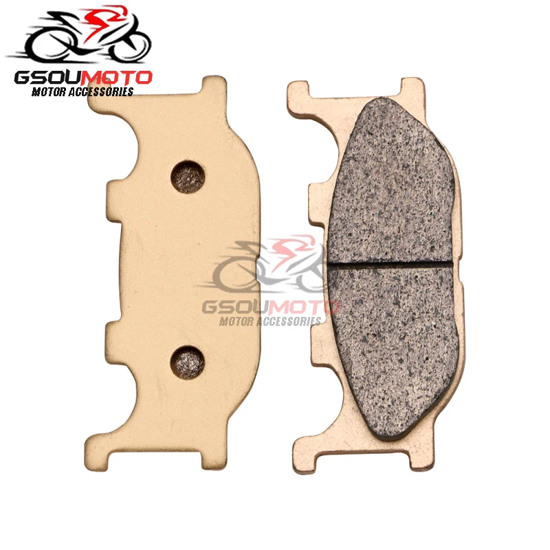 Motorcycle Metal Sintering Front & Rear Brakes Disc Brake Pads For Yamaha XJ6 XJ6N XJ6S XJ6F Diversion FZ6R 600 2009 - 2012 2011