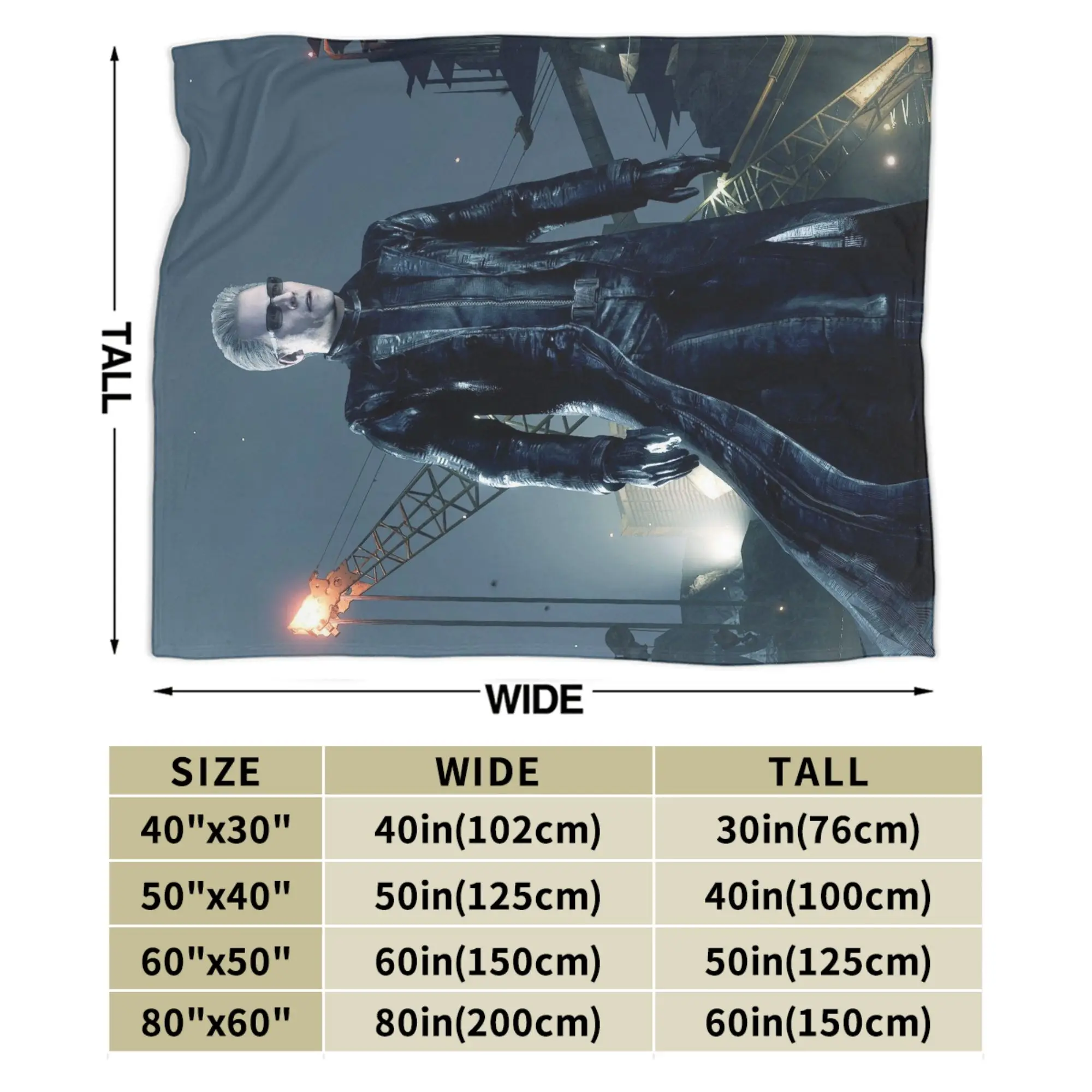 بطانية ألبرت ويسكر بطانيات رمي فائقة النعومة للسرير مقاس 50 × 60 بوصة لحاف متعدد المقاسات #5