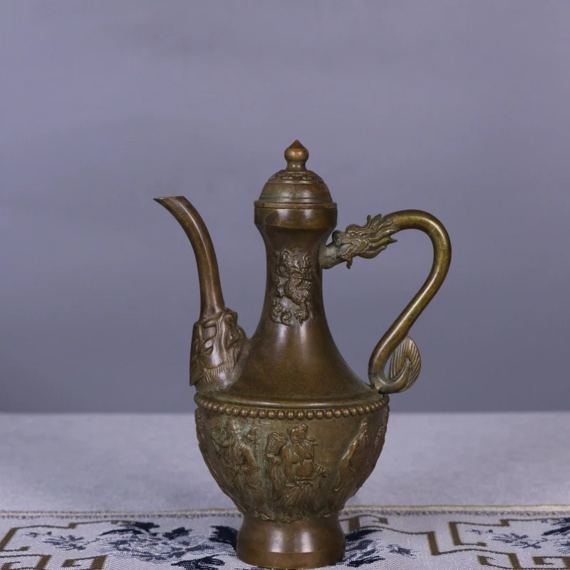 All-brass finely carved 