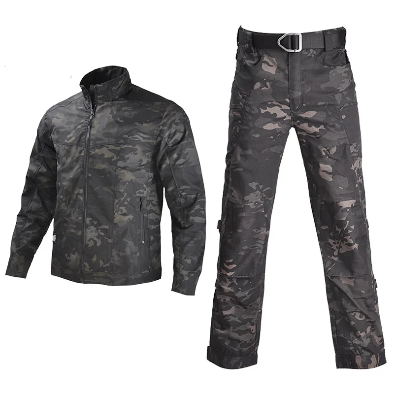 New Camouflage Jackets Pants Suits Winter Outdoor Breathable Windbreaker Waterproof Tactical New Hunting Coveralls Twinset suits