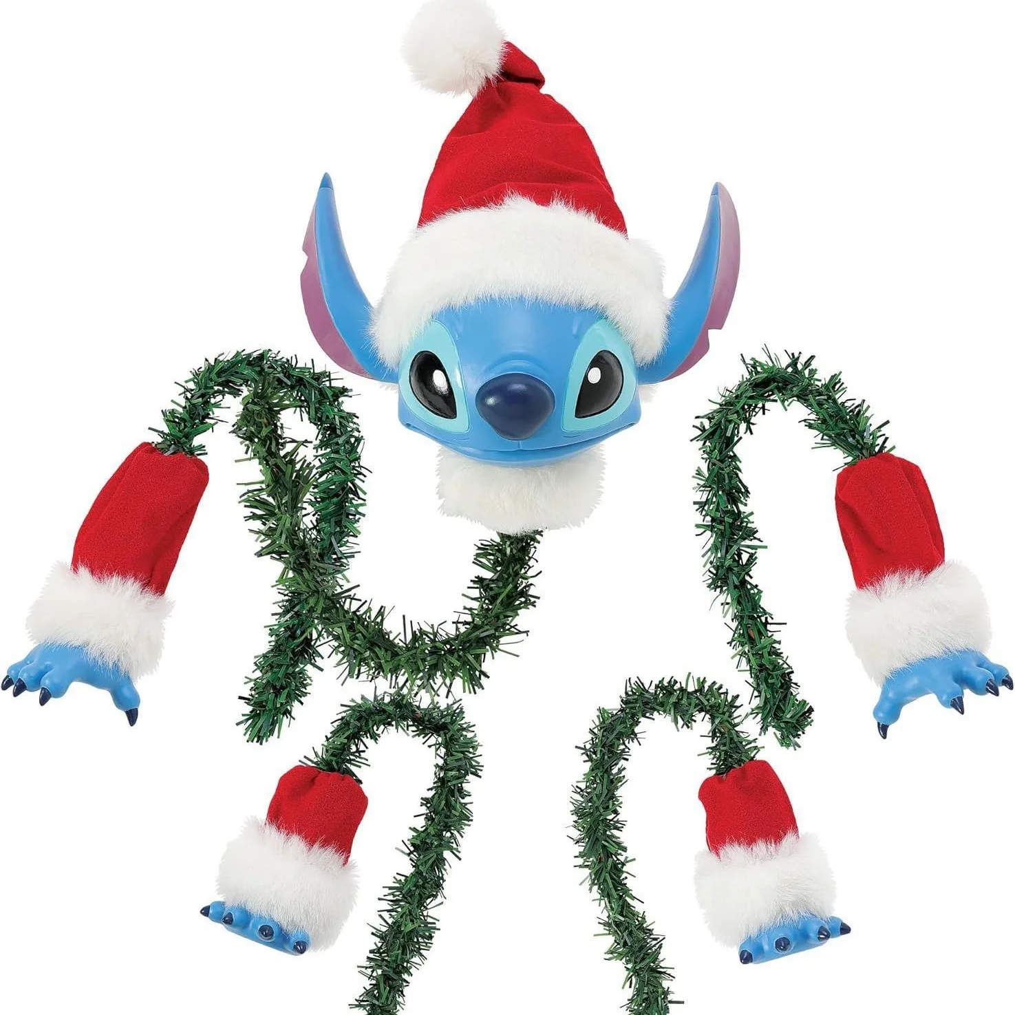 

Christmas Tree Top Decoration Disney Stitch Themed Party Christmas Atmosphere Decoration Accessories for Kids DIY Tree Materials