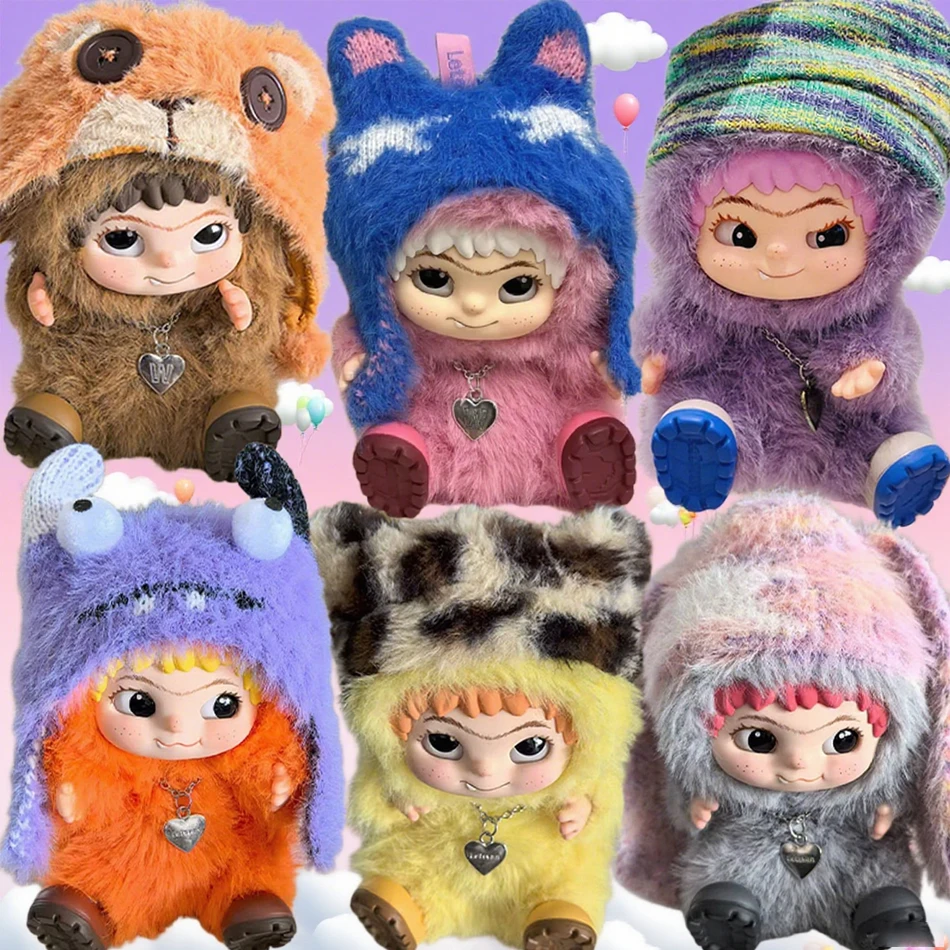 

Wakuku Fox Rabbit Trick Or Treat Diary Series Сумка Подвеска Коллекция слепых коробок Плюшевая кукла Винил второго поколения