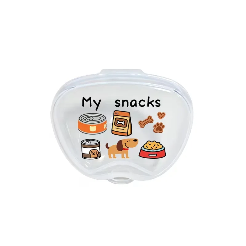 Cartoon Pet Treat Airtight Container Portable Outdoor Dog Food Storage Jar Cat Treat Dispensing Box New Arrival for Amazon