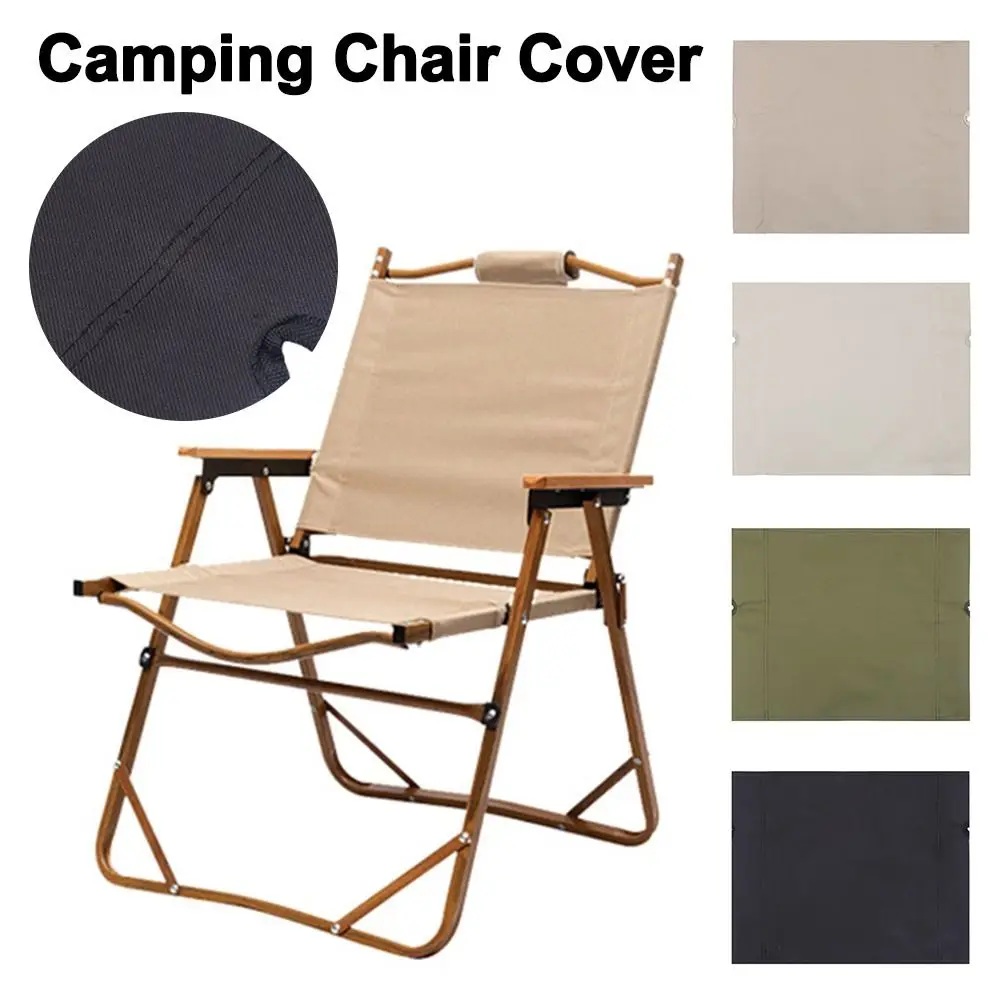 Breathable Camping Chair Cover Thickened Oxford Cloth Chair Replacement Fabric Anti-slip Beach Chair Pad for Kermit Chair