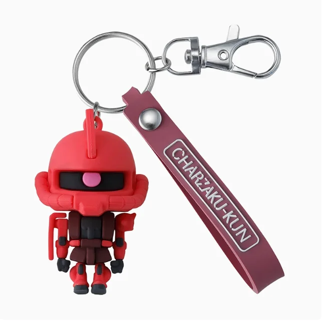 โมเดล Bandai, Zagu โมเดล Jun, Xia Ya Zagu Jun, Jimกันดั้มลมวิญญาณพวงกุญแจยางสามมิติ