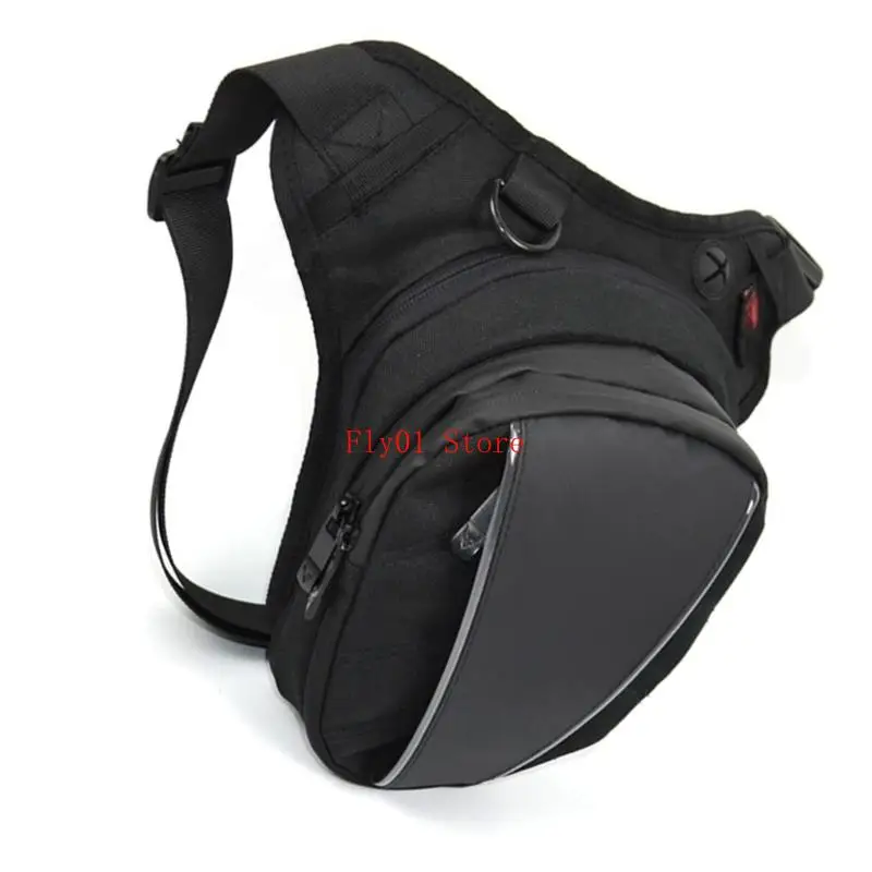 

Waterproof Motorcycle Leg Bag Tactically Waist Pack For Riding Travel With Adjustable Strap And Multiple Pockets
