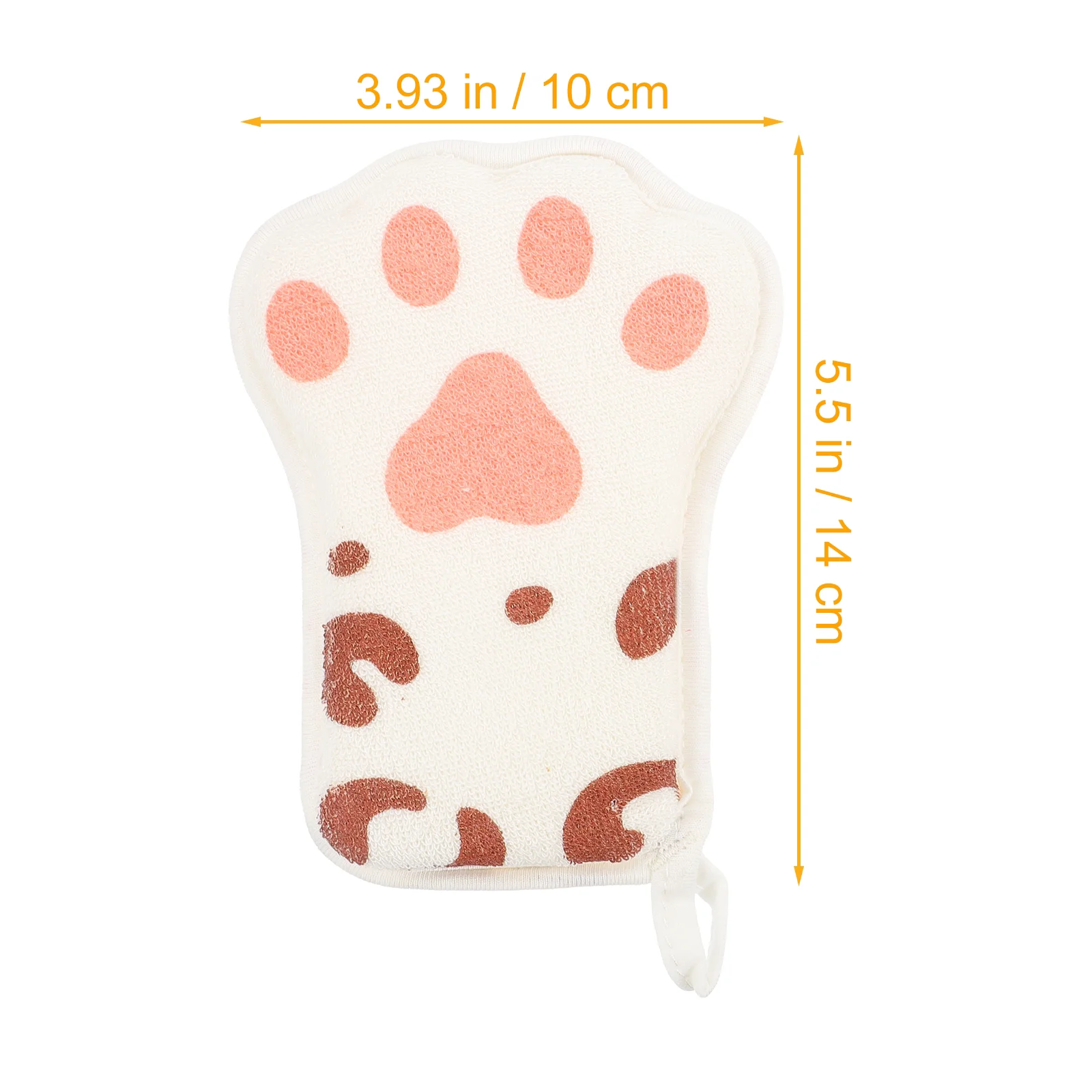 Paw Bath Cotton Infant Towel Baby Shower Scrubber Toddler Kids Exfoliating Cartoon Children Towels