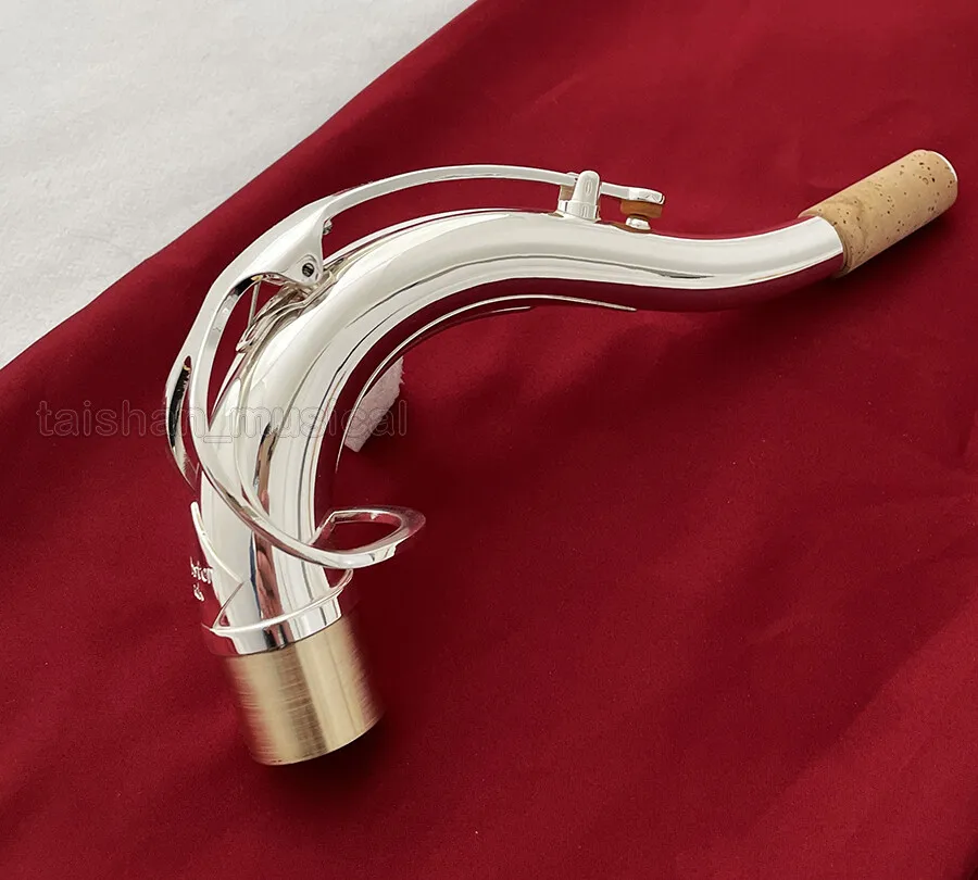 Performance Silver Plated Neck For Tenor Saxophone Reference 54 type NECKS Size 27.50 mm