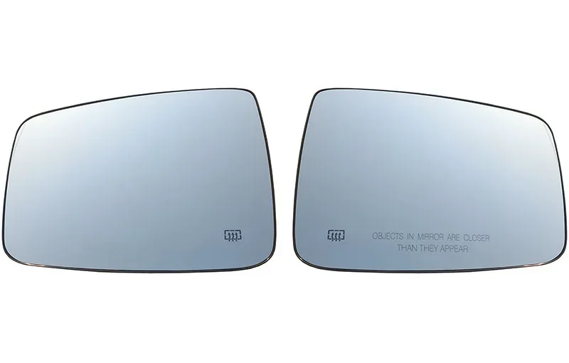 white/blue Heated Auto Side Mirror Glass For Dodge Ram 1500 2009 - 2019 2500 2012 2018 68050298AA 68050299AA left right rearview