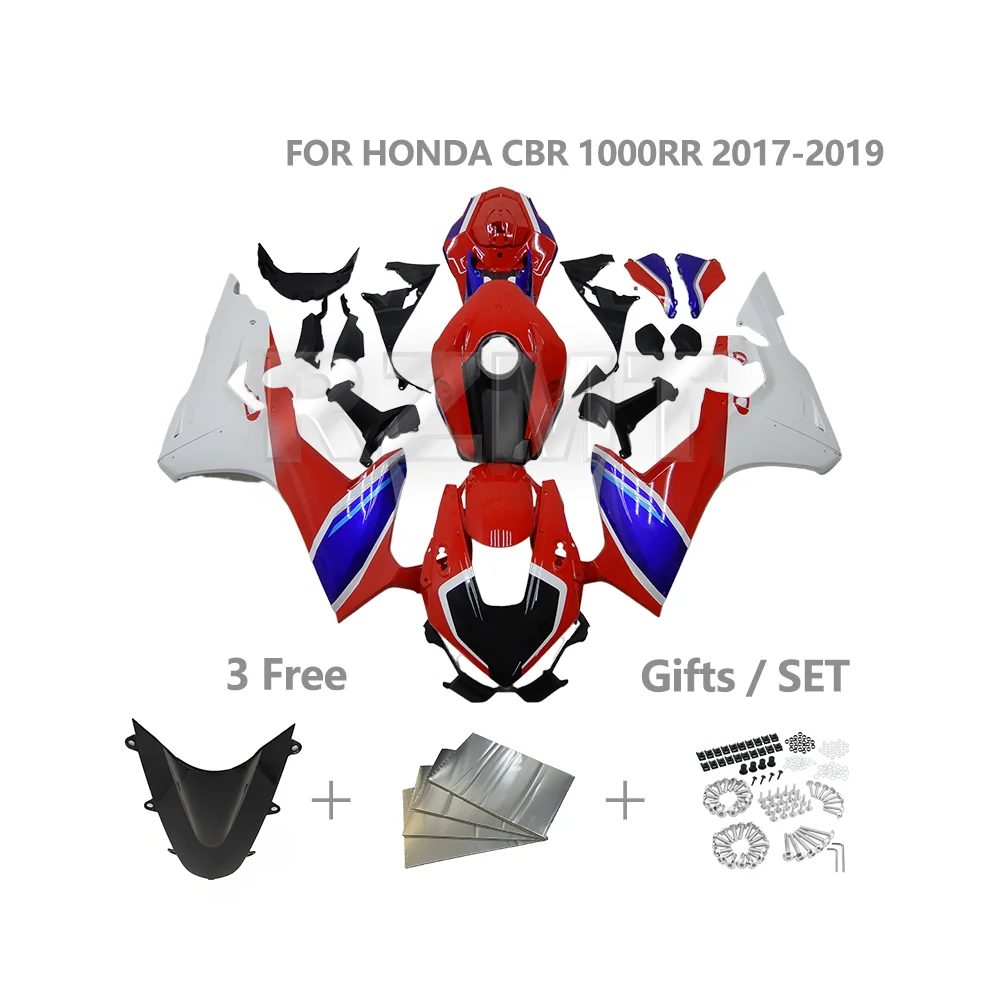 

Комплект обтекателя мотоцикла для HONDA CBR1000RR SP 2017-2019 CBR 1000RR ABS, индивидуальный комплект обтекателей, пластиковые детали корпуса H1017-109a