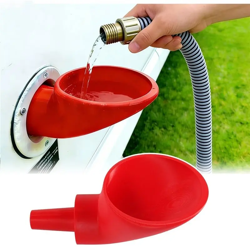 Water Filler Funnel For Tent For Campers Campervans RV Caravan Travel Trailers Pop-Up For Campers Reduces Splashes