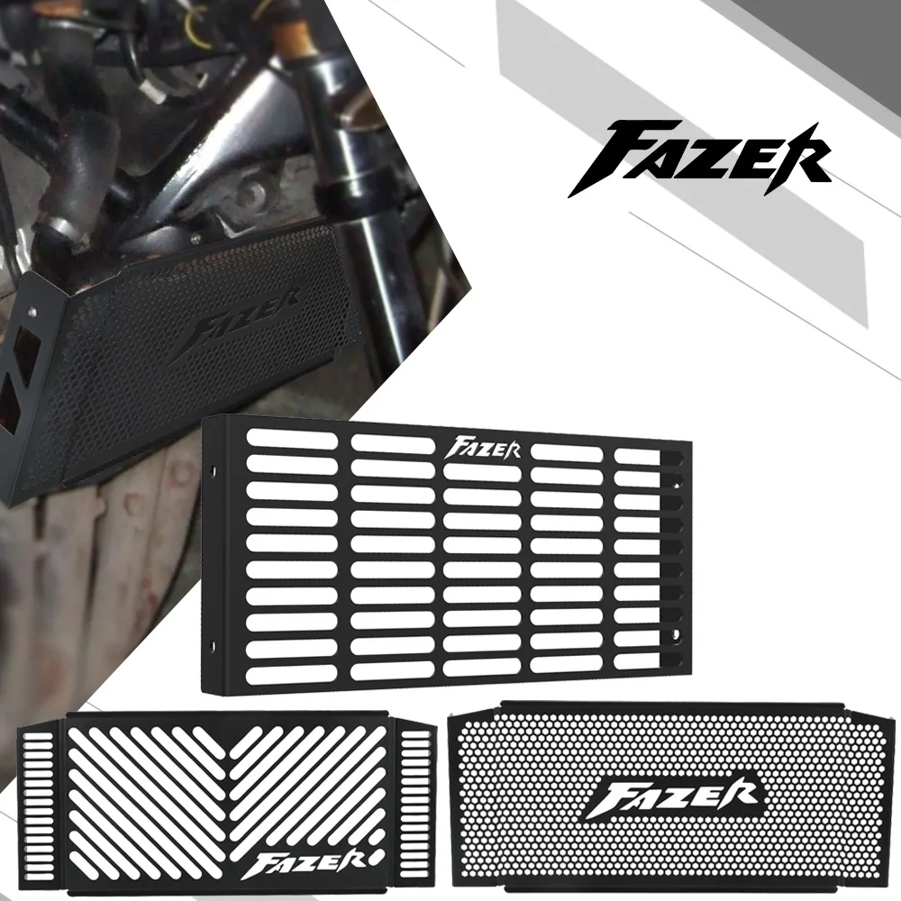 

Motorcycle Radiator Guard Grille Cover Protector Accessories For YAMAHA FZS600 FAZER FZS 600 FAZER S 1998-2001 2002 2003 2004