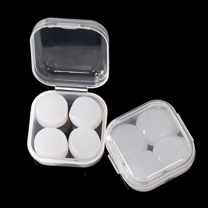 8/16pcs Silicone Ear Plug Reusable Silicone Earplugs Sleeping Swimming Studying Moldable Earplugs Noise Reduction Cancelling