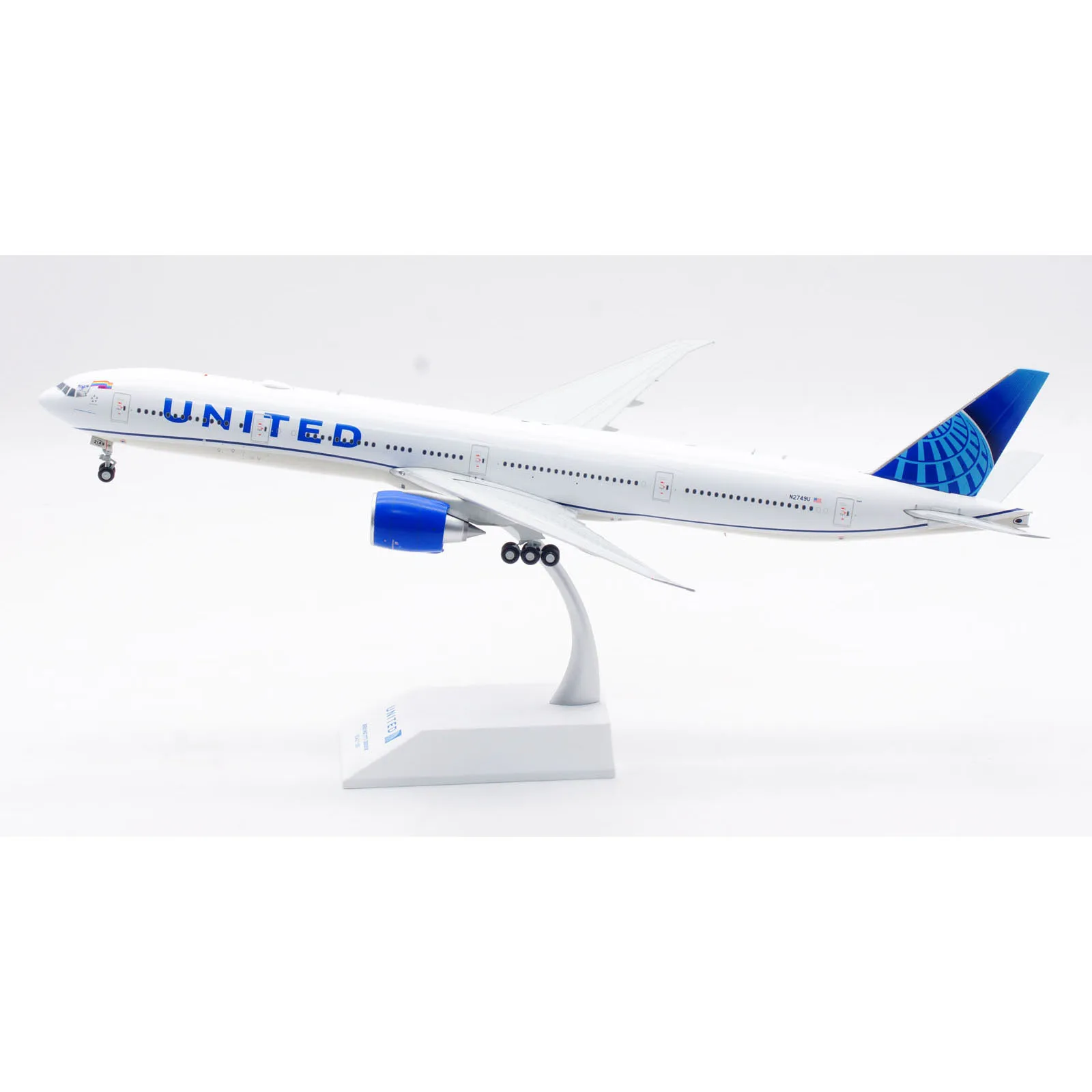 

XX20423 Коллекционный самолет из сплава в подарок JC Wings 1:200 United Airlines StarAlliance Boeing B777-300ER Литая под давлением модель самолета N2749U