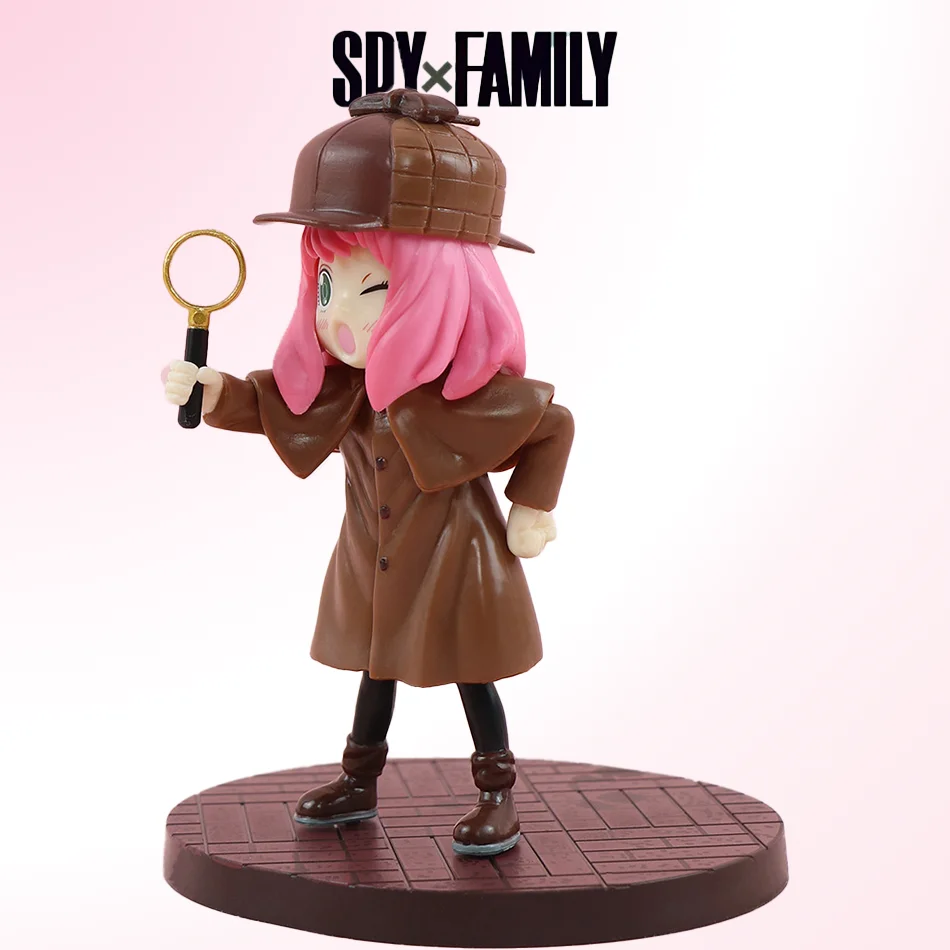 Kawaii Anime Spy X Family Action Figure Toys PVC Anya Detective Spy Family Figures Desktop Decoration Cute Gifts for Kids