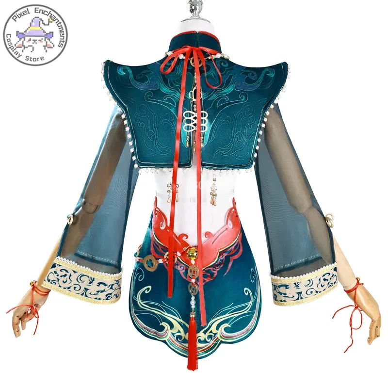 DY2025Горячая игра Naraka: Bladepoint аниме Тесса косплей костюм для женщин сексуальное платье шляпа обувь Хэллоуин костюм Comic-Con роль