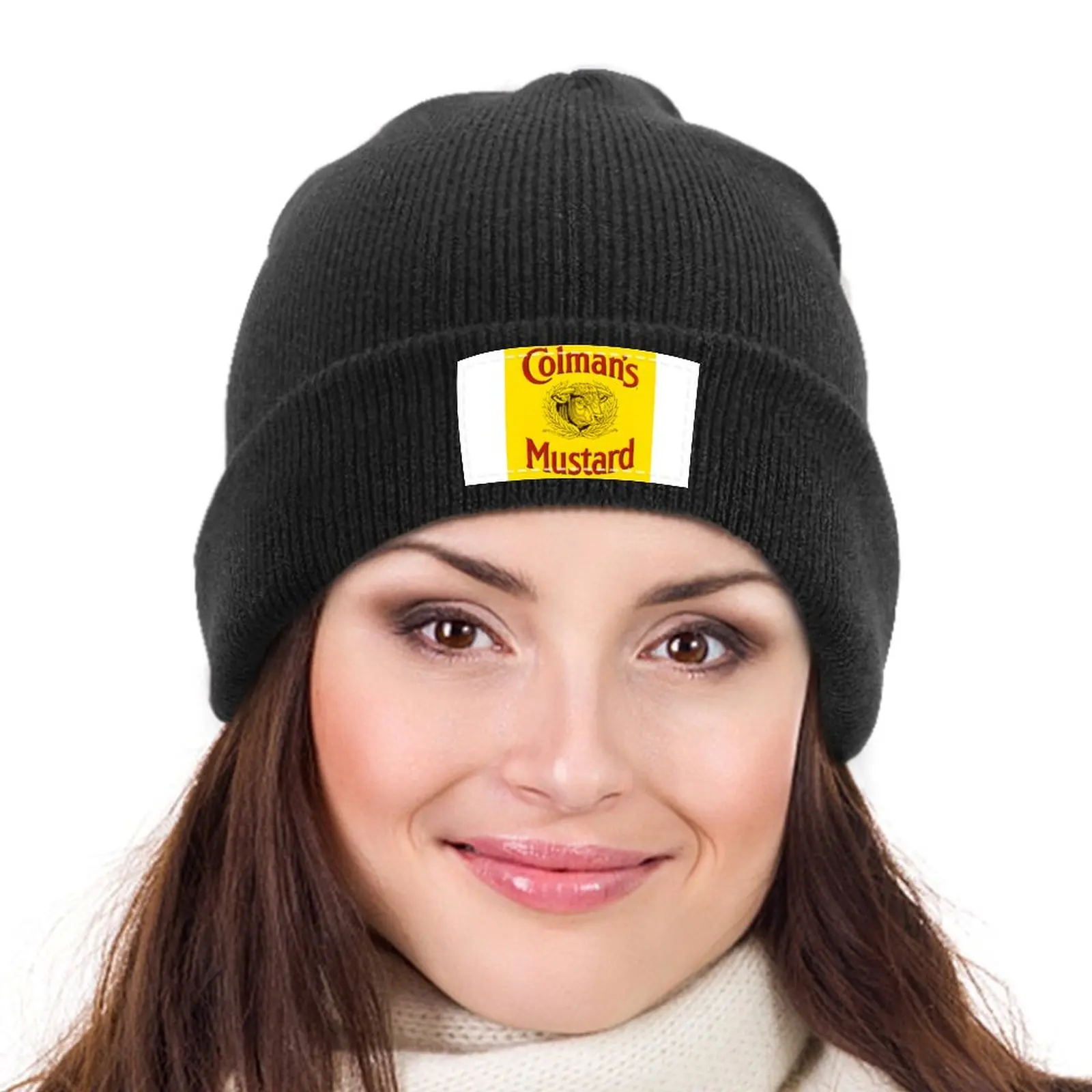 Colman's English Mustard Knitted Cap Golf Wear Luxury Man Hat fishing hat Men's Luxury Women's image 4