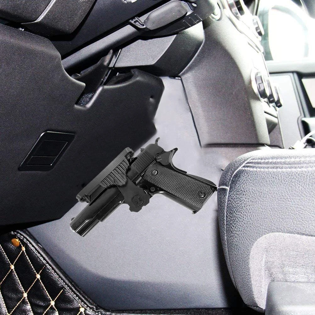 Tactical Gun Magnet & Magnetic Gun Mount ,Concealed Tactical Concealed Holster for Cabinet Vehicle Truck Cashier Table Car