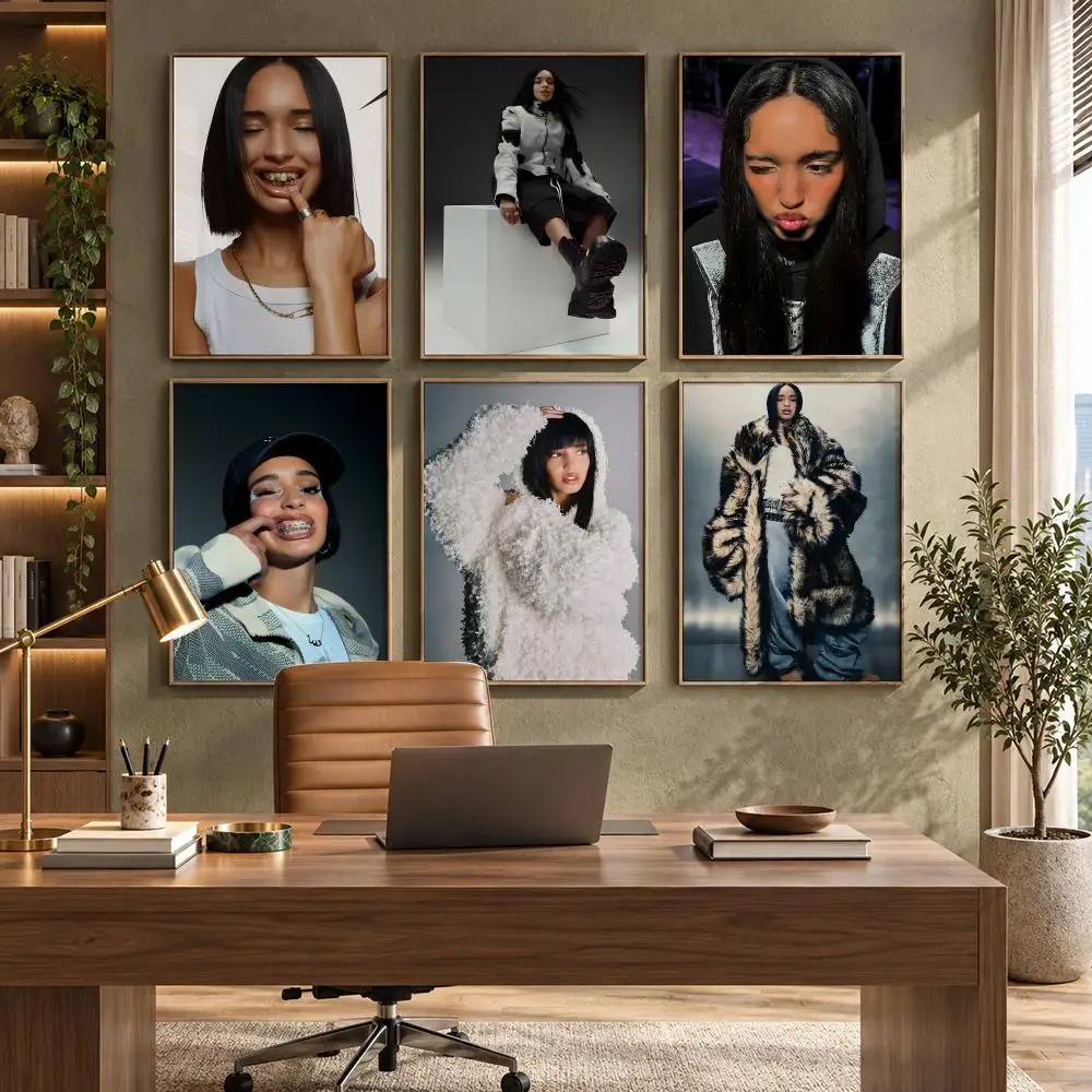 D-Dina Ayada Rapper Album Poster High-Quality Waterproof Wall Decal for Study, Living Room & Garage, Great Gift for Fans