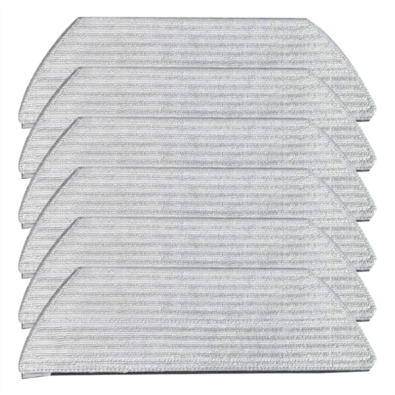 ABGH-5Pcs Vacuum Mop Pads Replacement For Shark AV2800ZE/RV2820Y Robot Vacuum,Vacmop Pads Refills,Washable Reusable Soft Pads