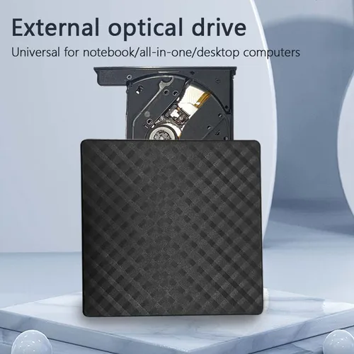 2 en 1 USB3.0 TypeC Slim externo DVD RW CD quemador unidad lector reproductor de alta velocidad grabadora de transferencia de datos portátil de escritorio