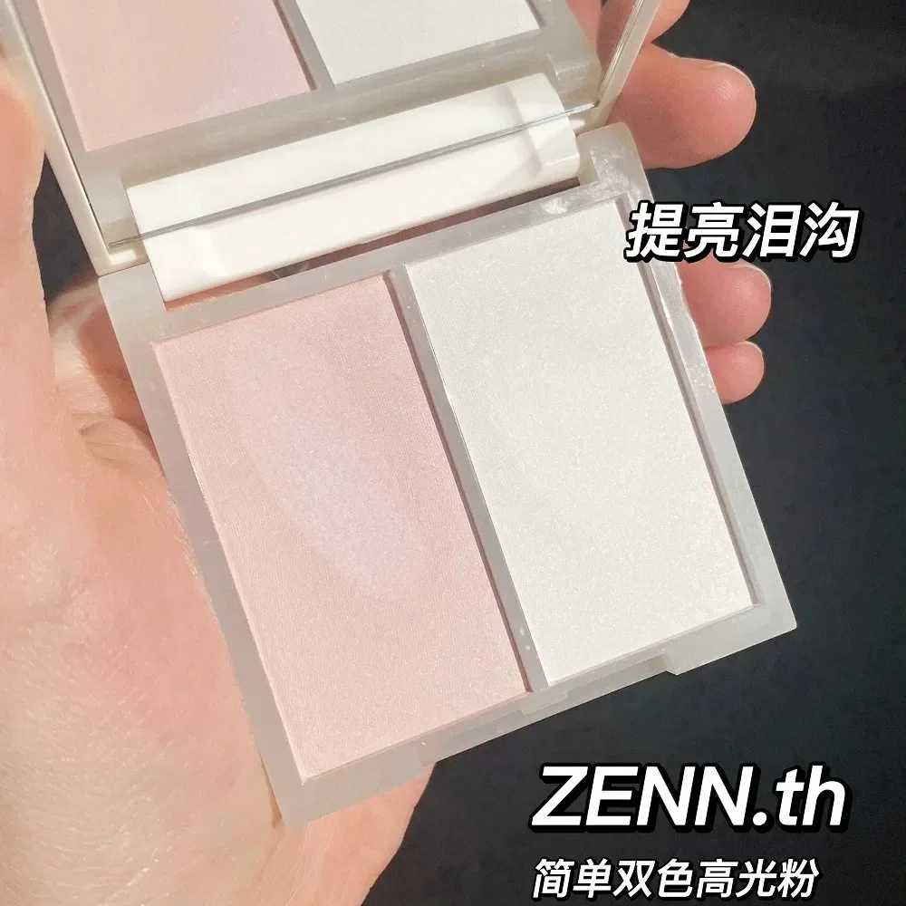 Zenn. th zweifarbige Text marker Kontur glitzernde Palette erröten Text marker Trimmen profession elle Make-up Aufhellung seltene Schönheit