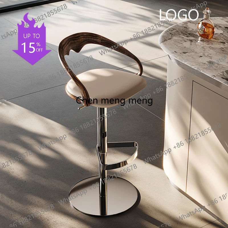 

Профессиональные парикмахерские вращающиеся барные стулья-троны с регулировкой высоты, эргономичные офисные высокие стулья, уникальная мебель