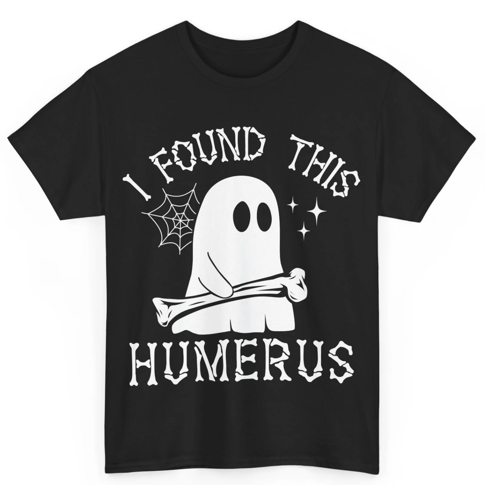 I Found This Humerus Halloween Ghost Costume Unisex Cotton T-Shirt