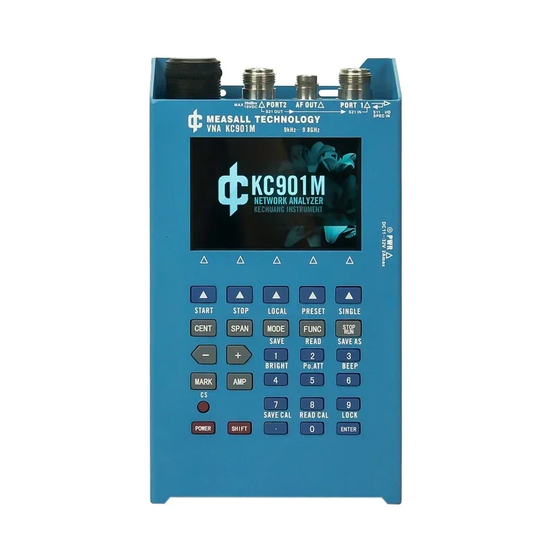 MEASALL Distributor LY.GROUP.CHINA KC901M Handheld Vector Network Analyzer Multi-meter SWR Standing Wave Testing 9.8GHz VNA