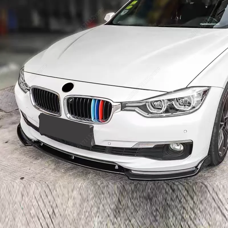 For BMW 3 Series F30 F31 2013-2019 Car Front Bumper Lip Spoiler Splitter Diffuser Body Kit Tuning ABS Canard Lip Protector Cover
