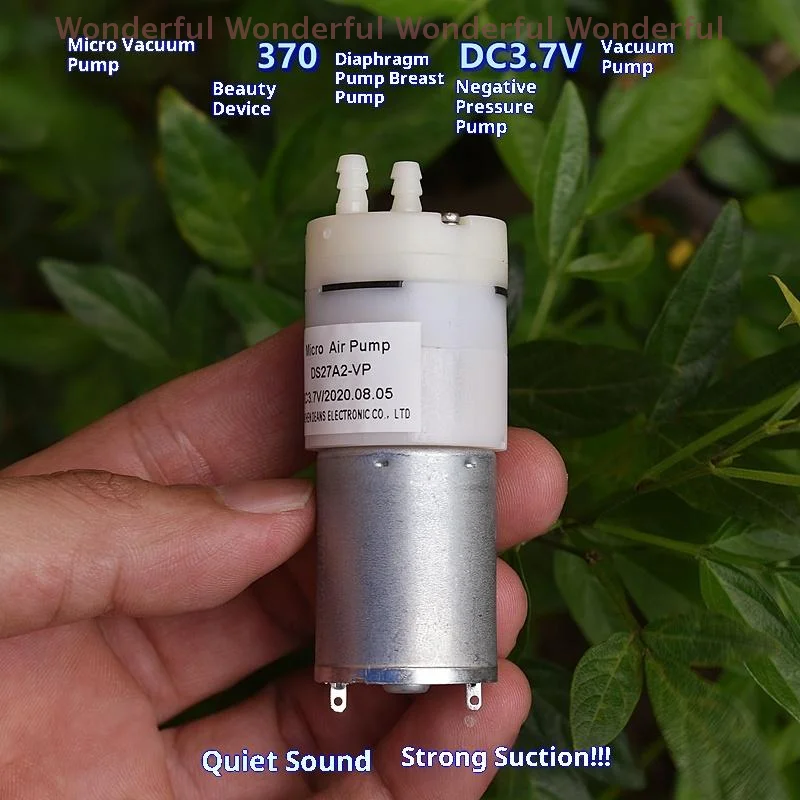 

Mini 370 Motor Water Pump, Micro Self-priming Suction Type, DC 3.7V 5V for Tea Table and Garden Projects