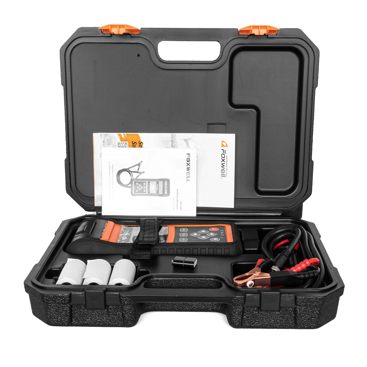 Universal Best Selling FOXWELL BT780 Universal Car Battery Test Type 12V 24V Universal Battery Tester Analyzer With Printer - Image 5